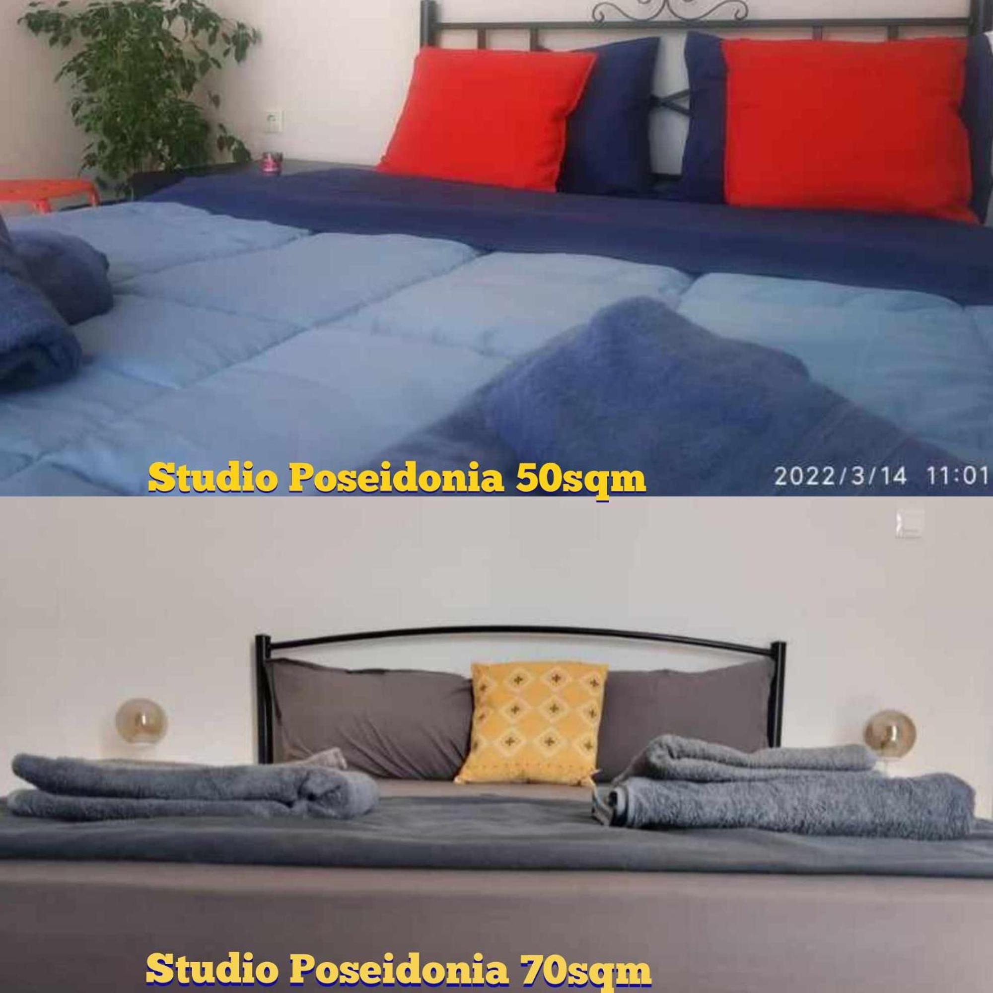 Studios Poseidonia Apartments 50 & 70 Sqm With Sea View Corinth Εξωτερικό φωτογραφία